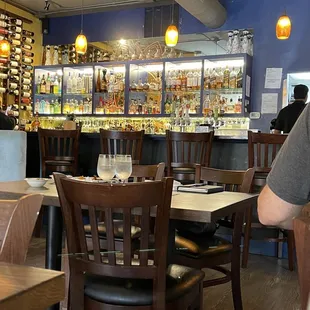 a man sitting at a table