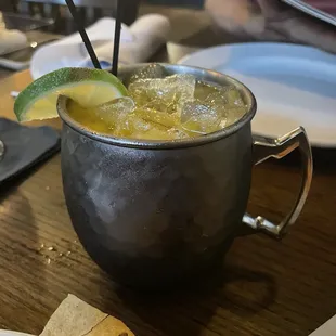 Chili mango mule