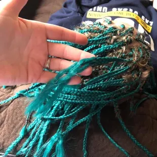Braids coming out after less than 48hrs