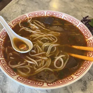 Bun bo hue. Gross!