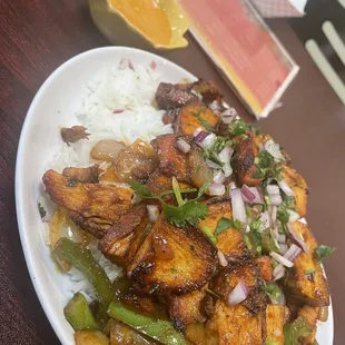 Grilled Chicken Pullao