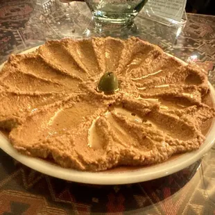 a plate of food on a table