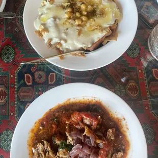 Aleppo Pepper Chicken Dinner (bottom). Restaurant week special up top