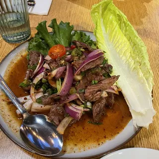 4. Yum Nuea Salad