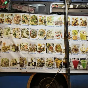 sushi and sashimi, interior