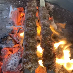 Kebab meat