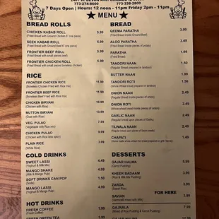 Updated menu November 2021 pg 2