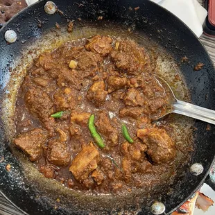 Goat Namakmandi Karahi