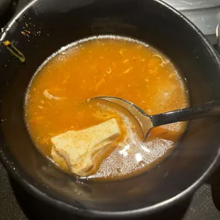 Spicy Tofu Soup