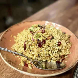 Pomegranate Bhel Puri