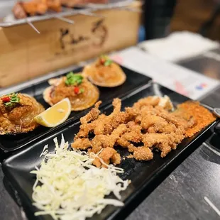 Chicken Tenders and Scallop with Vermicelli