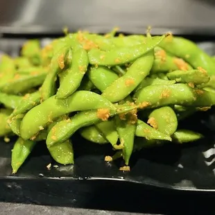 Garlic Edamame
