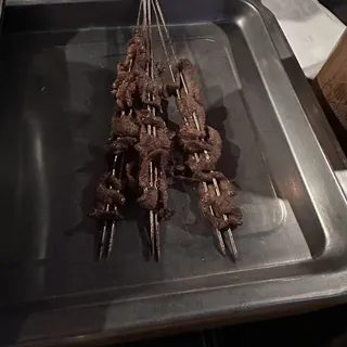 1. Beef Skewer