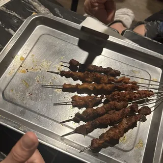4. Lamb Skewer