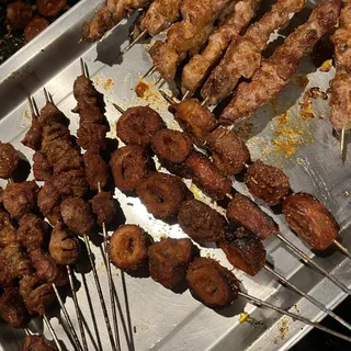3. Pork Intestine Skewer