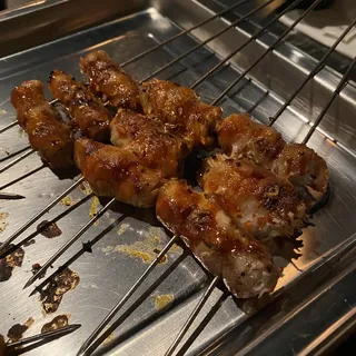 6. Pork with Enoki Mushroom Wrap