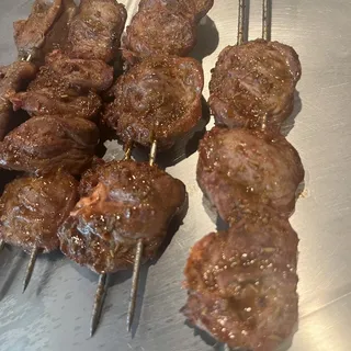 2. Chicken Heart Skewer