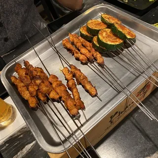 5. Zucchini Skewer