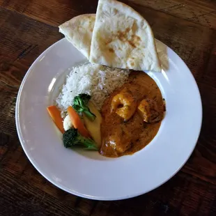 Prawn tikka masala