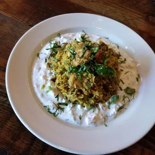 Chicken biryani
