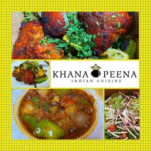 Montage of images from Khana Peena