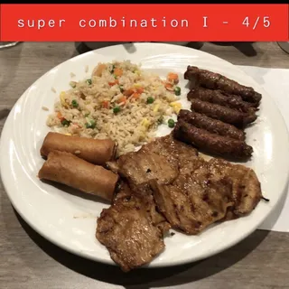 Super Combination I Plate