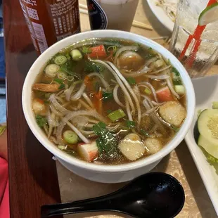 Seafood combination pho... delicious!