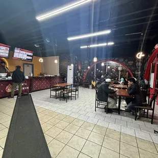 Inside of restaurant