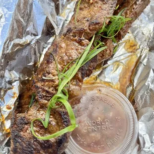 Beef Anticucho Skewers