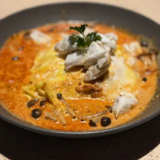 Crabby Tom Yum Omelet