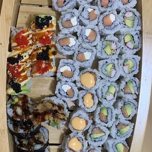 Sushi on the boat!!!