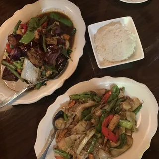 Druken Noodles Veggies and Tofu