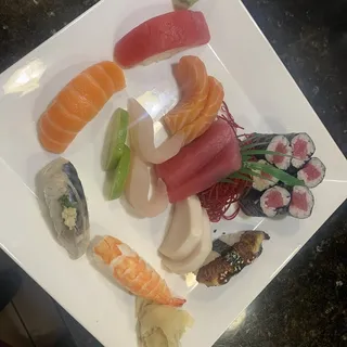 Sushi and Sashimi Combo