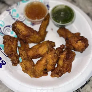 A10. Six Thai Chicken Wings - 6/10  Wings were flavorful but I wish they were more crispy than soggy.