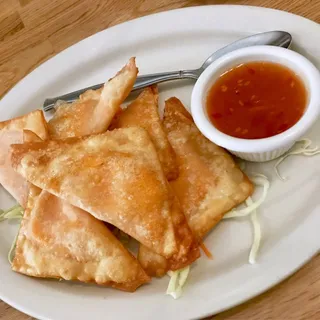 A8. Six Kimchi Cream Cheese Wontons