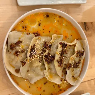 Spicy Shrimp Dumplings
