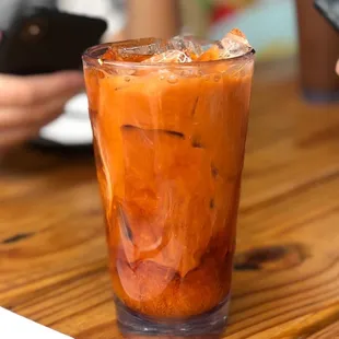 Thai milk tea