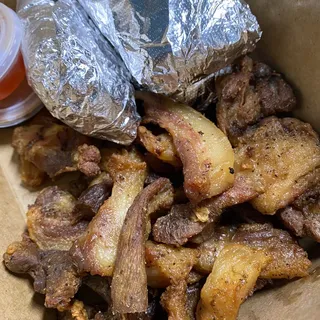 Moo Dad Diew(Thai pork jerky) sticky rice