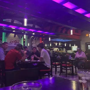 Good business on a Saturday night!