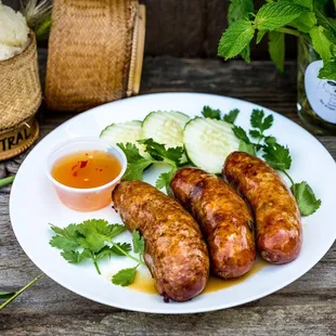 Lao sausages