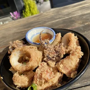 Chewy chewy calamari