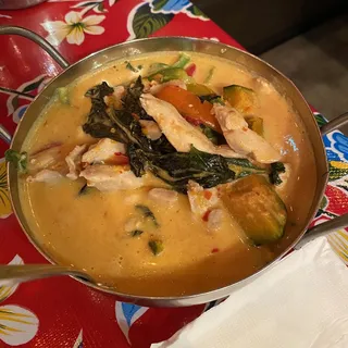 34.Pumpkin Curry Chicken