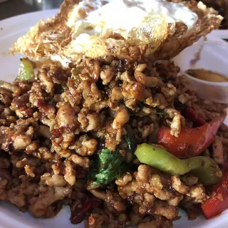 63. Khao San Holy Basil Chicken