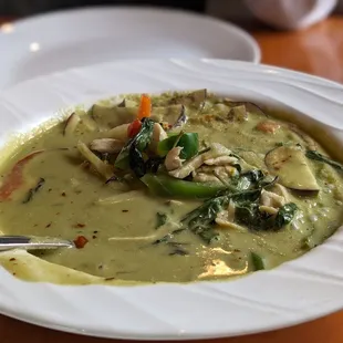 Green Curry with Chicken