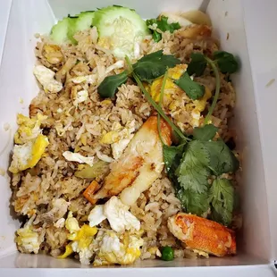 Khao Pad Pu (Crab Fried Rice)