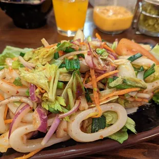 Squid salad