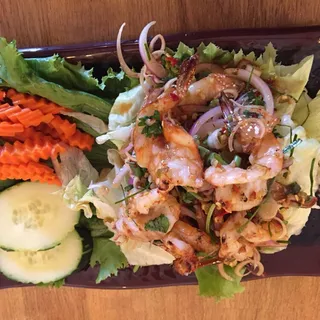 Grilled Shrimp Salad