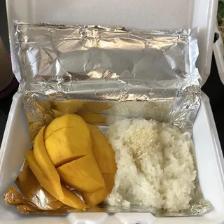 Sweet Sticky Rice with Mango