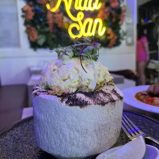 Coconut Crab Meat Fried rice