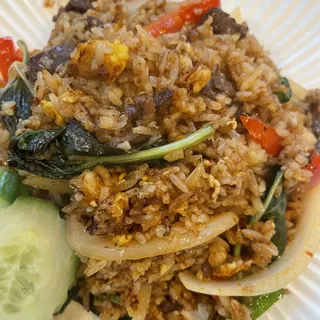 Spicy Basil Fried Rice (V)